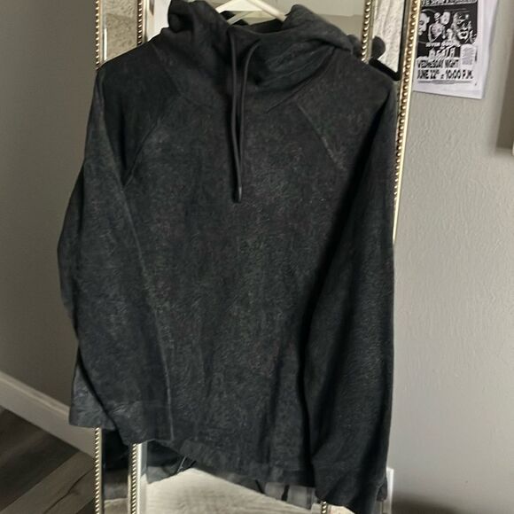 NWT Old Navy fleece hoodie charcoal grey size XS - Picture 1 of 4
